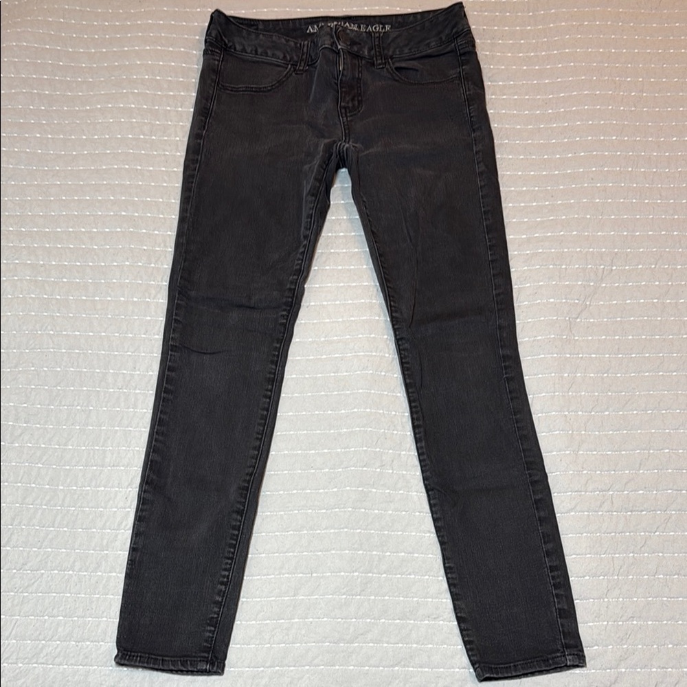 Black Skinny Jeans Full Length Classic Fit